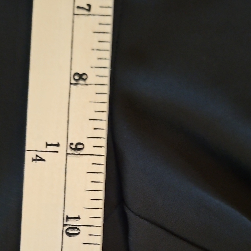 Bisou Bisou Black  Straight Leg Workout Pants with White side stripes - Picture 9 of 10